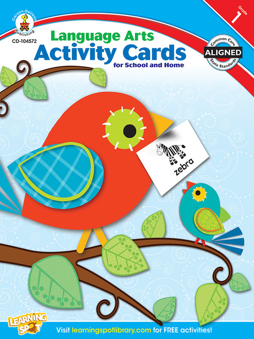 Title details for Language Arts Activity Cards for School and Home, Grade 1 by Carson Dellosa Education - Available
